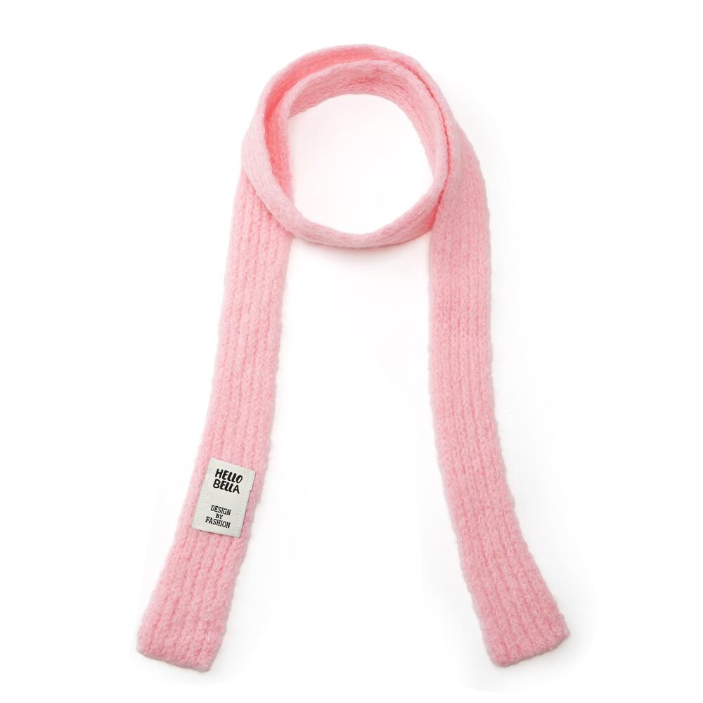 9528 Cute Solid Color Neckerchief For Women- Knitted Fashion Scarf Y2k